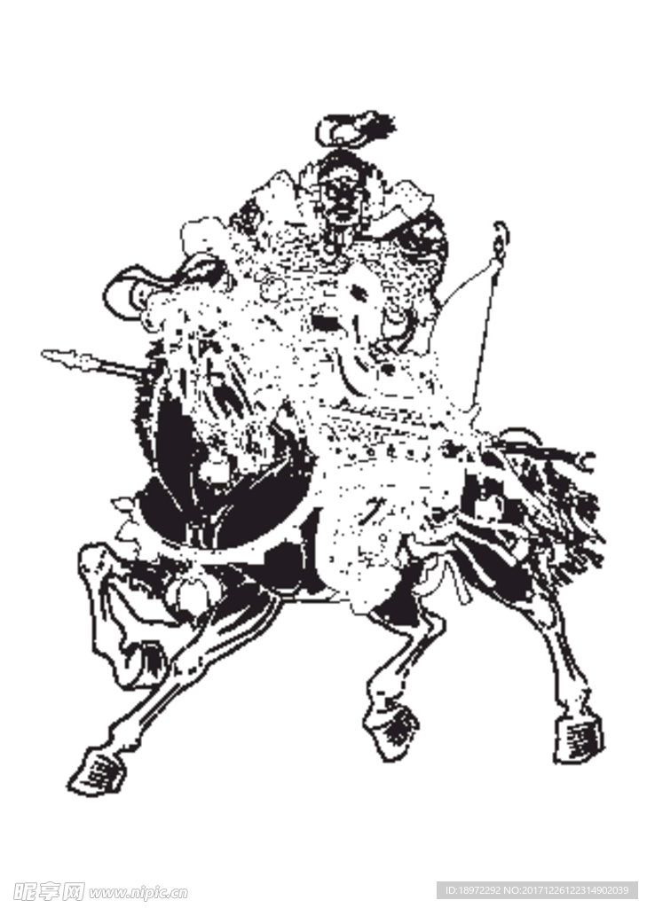 手绘梁山好汉