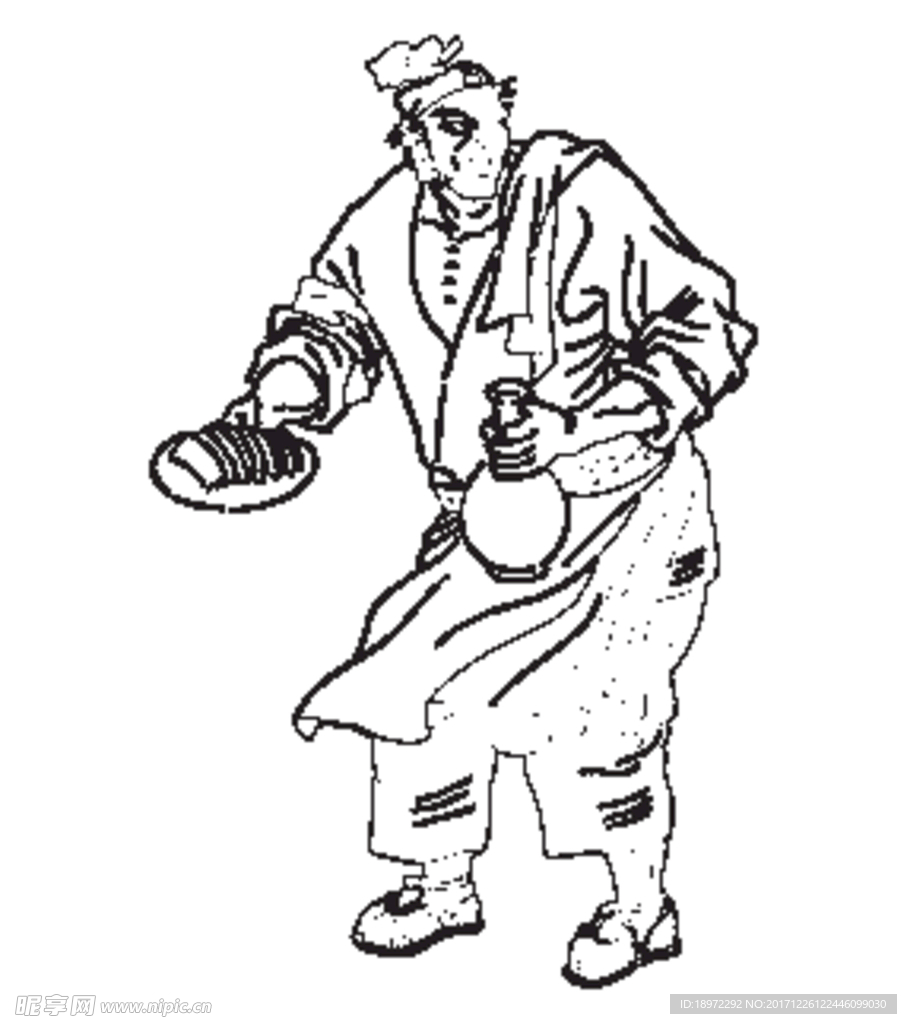 手绘梁山好汉