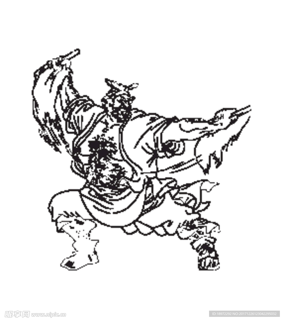 手绘梁山好汉