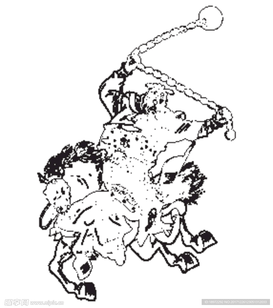 手绘梁山好汉