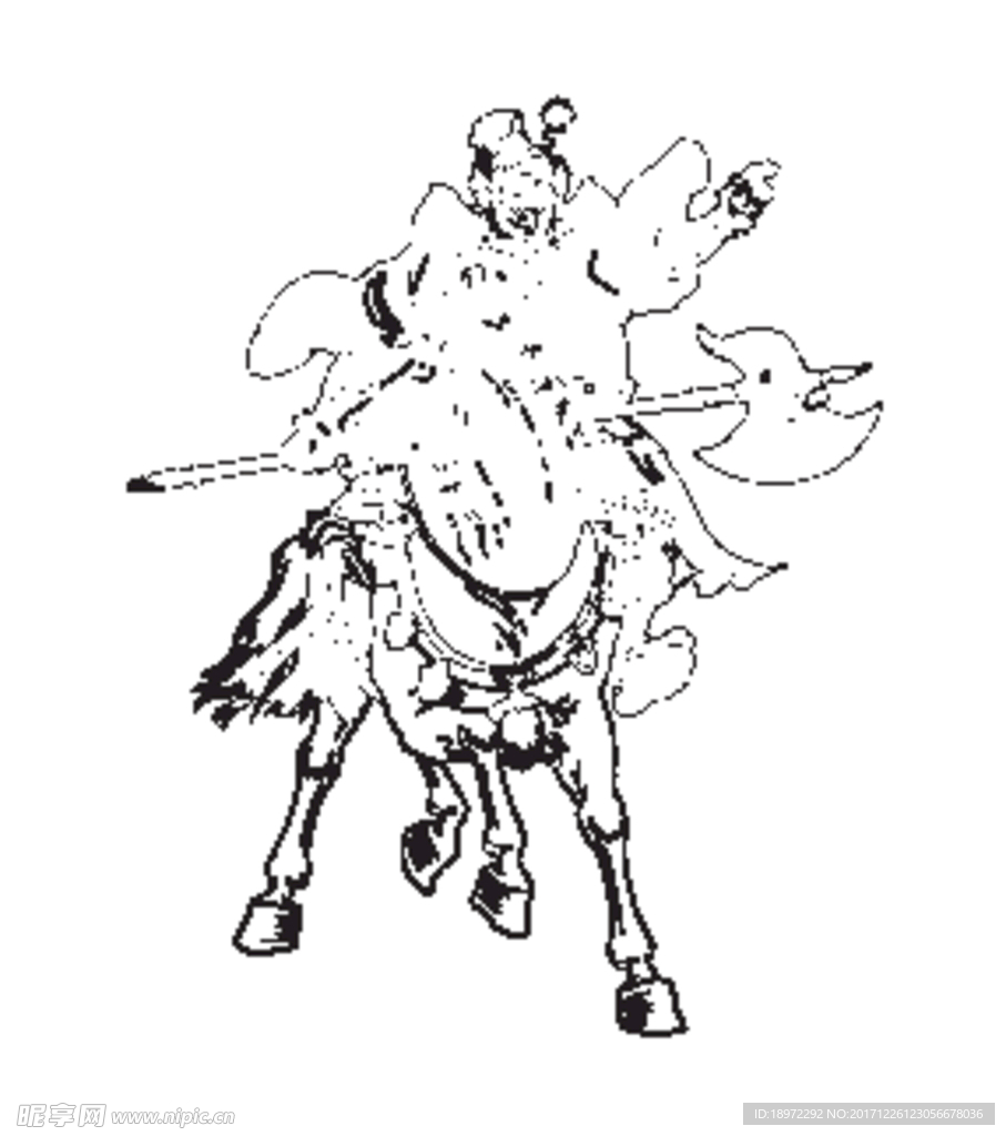 手绘梁山好汉