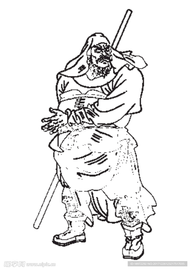 手绘梁山好汉