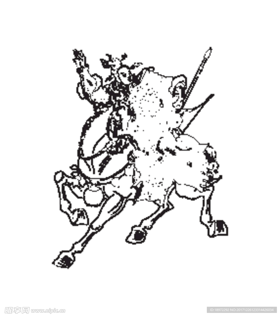 手绘梁山好汉