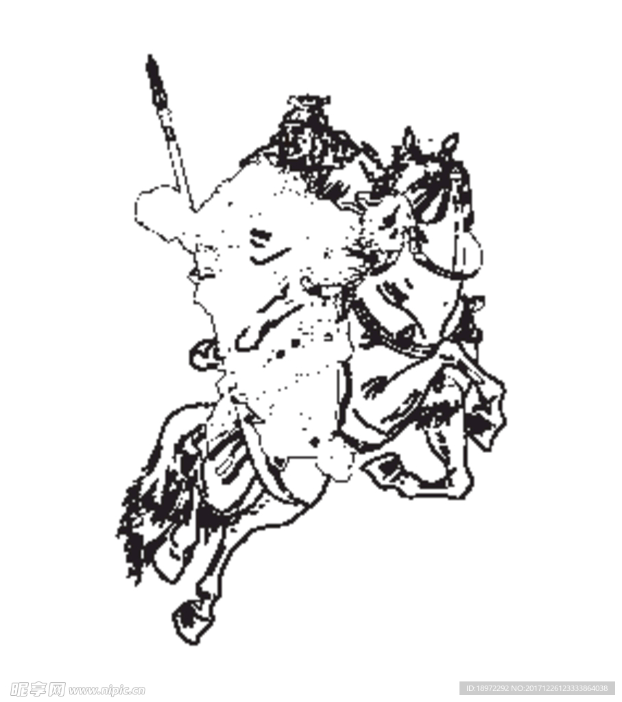 手绘梁山好汉