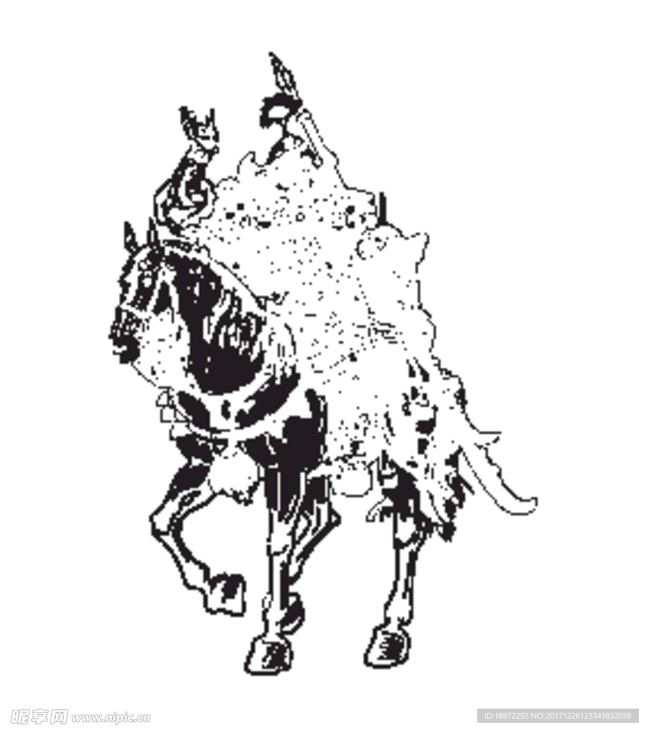 手绘梁山好汉