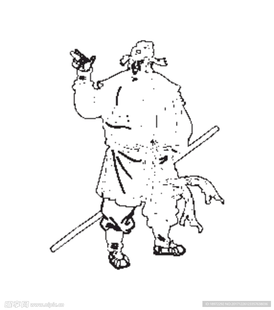 手绘梁山好汉