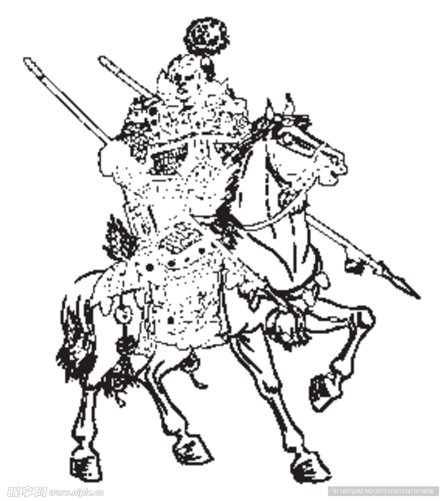手绘梁山好汉