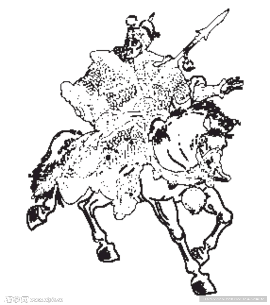 手绘梁山好汉