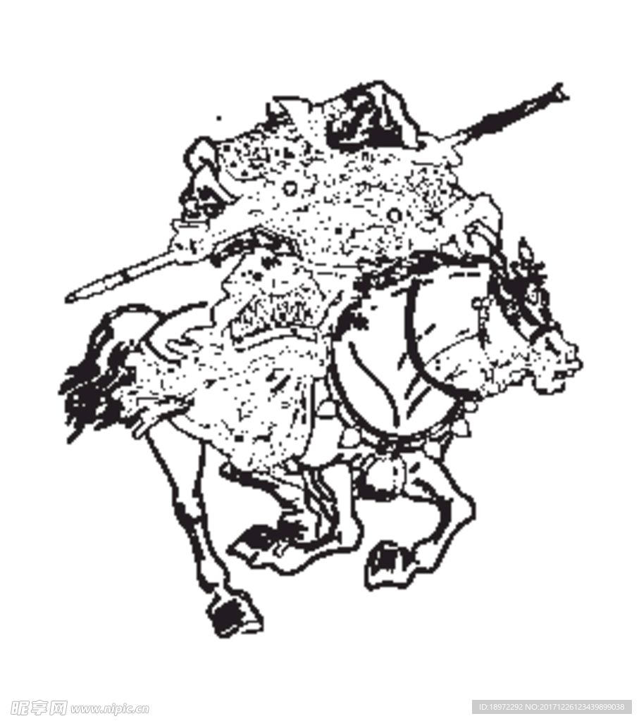 手绘梁山好汉