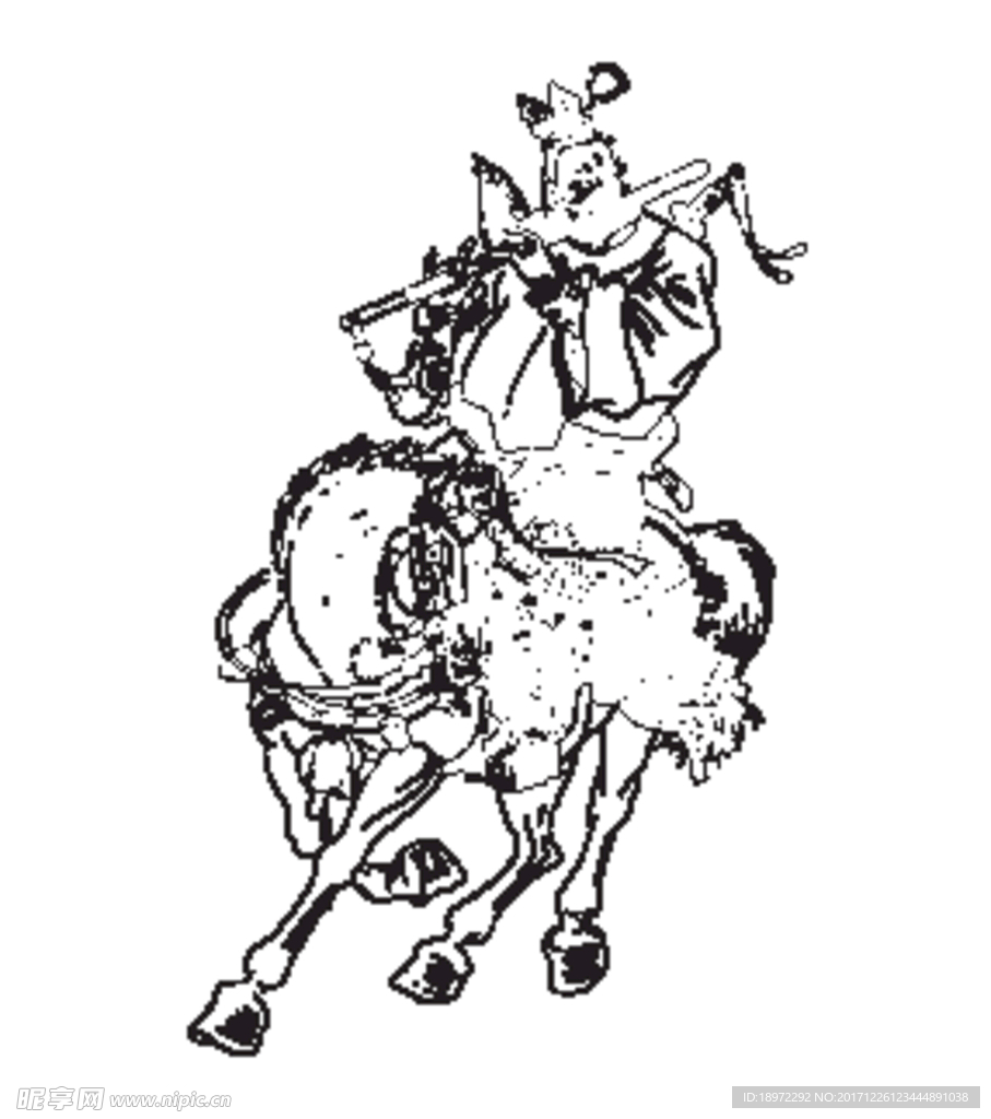 手绘梁山好汉