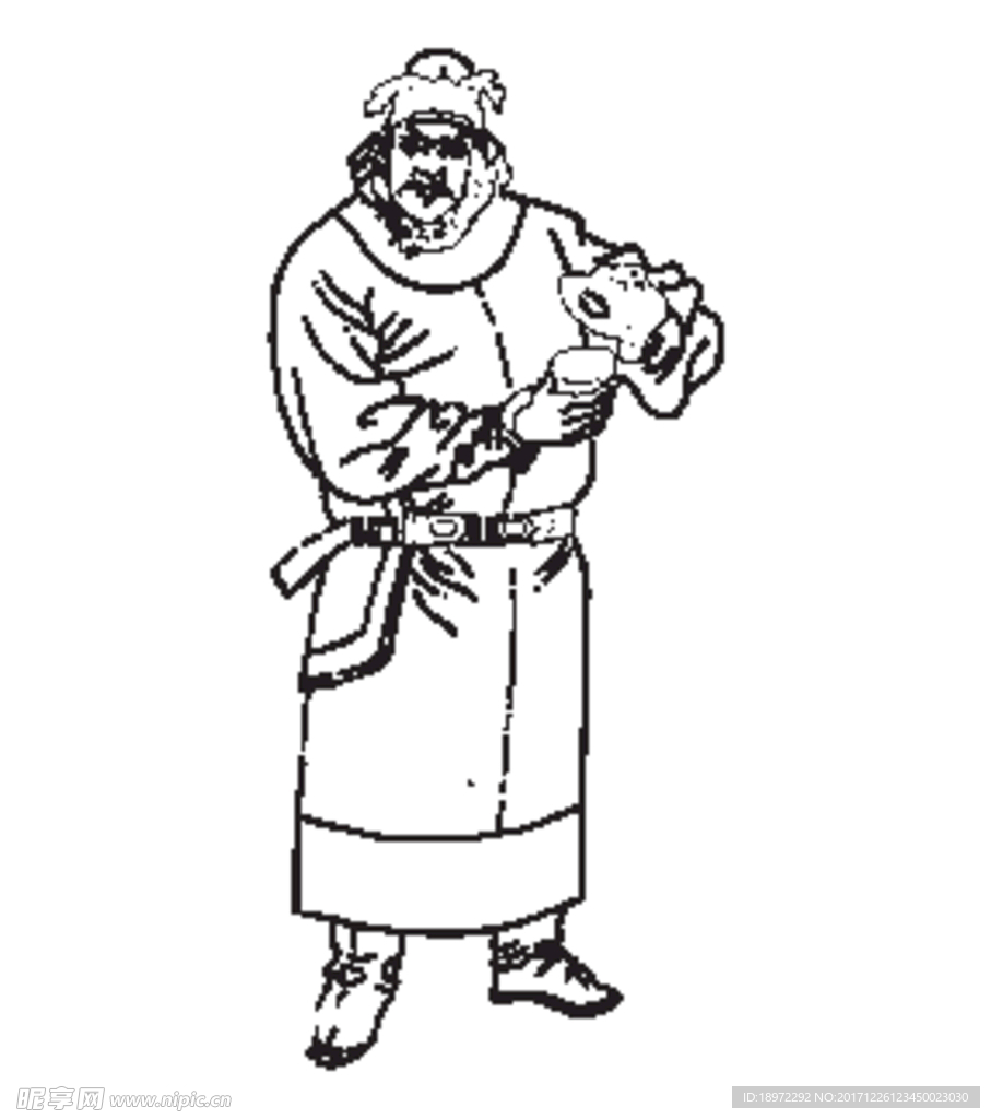 手绘梁山好汉