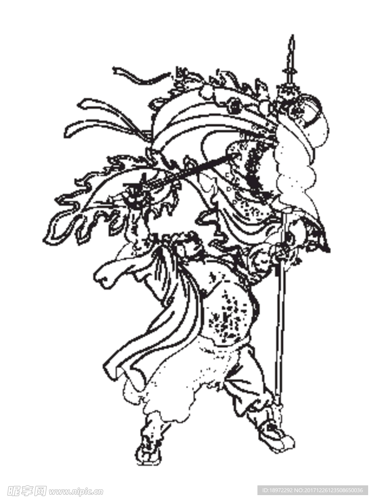 手绘梁山好汉