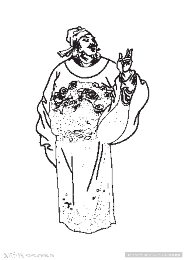 手绘梁山好汉