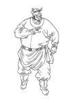 手绘梁山好汉