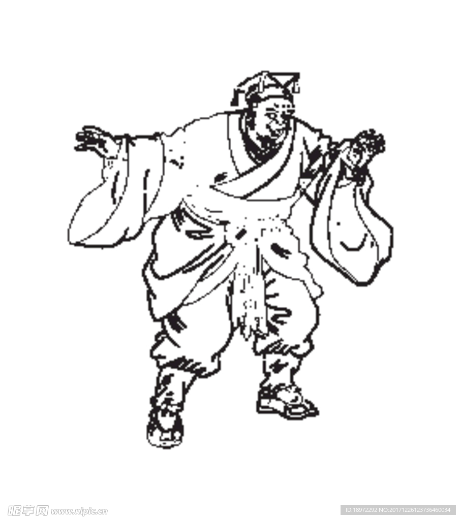 手绘梁山好汉