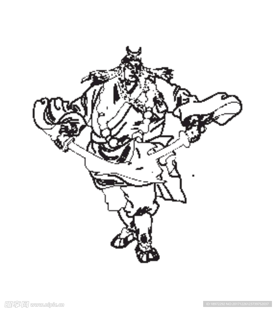 手绘梁山好汉