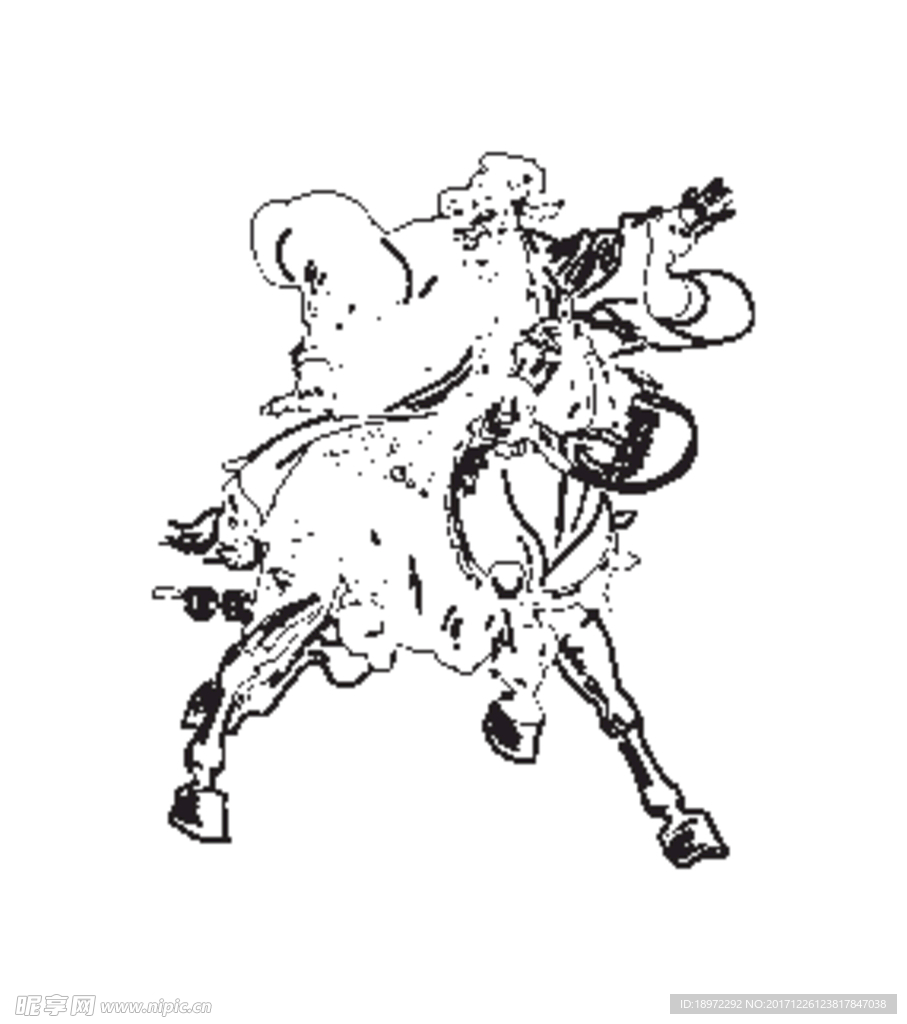 手绘梁山好汉