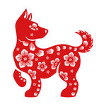 生肖剪纸狗
