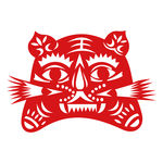 十二生肖剪纸