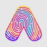 创意指纹字母