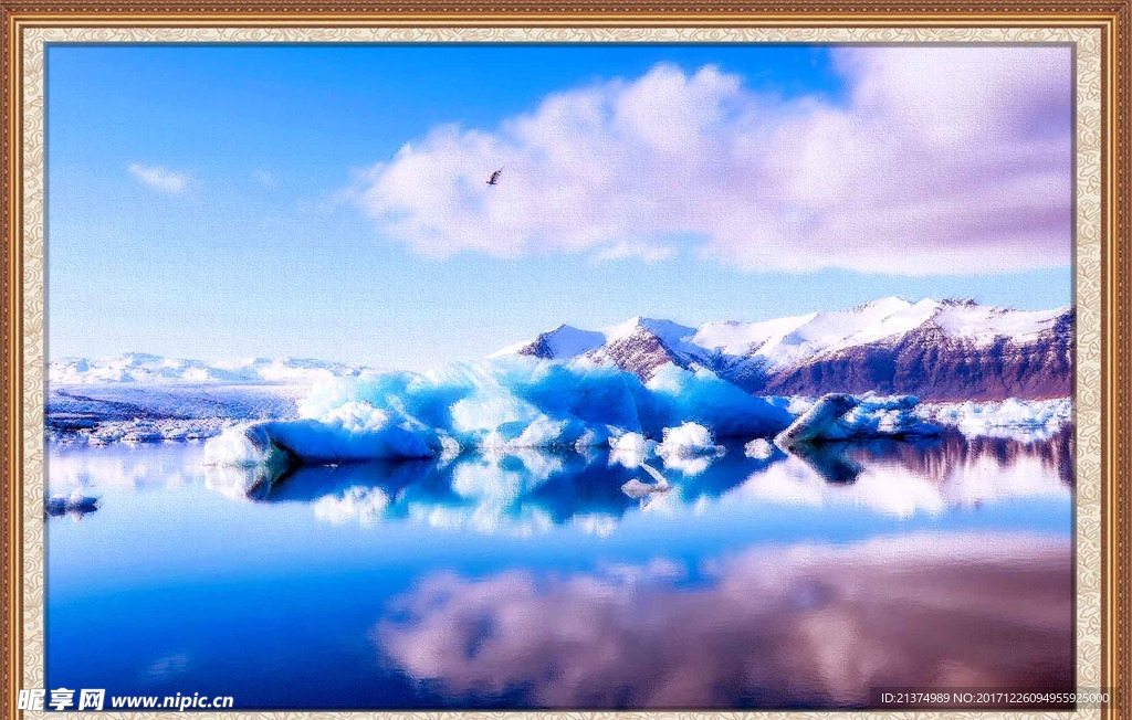 风景框架画