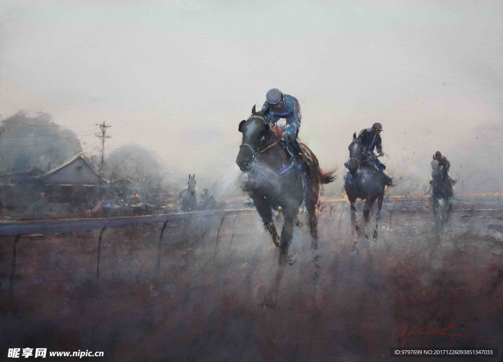 水彩 约瑟夫 Joseph