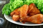 奥尔良香辣鸡腿特写