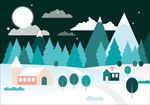 冬季雪景
