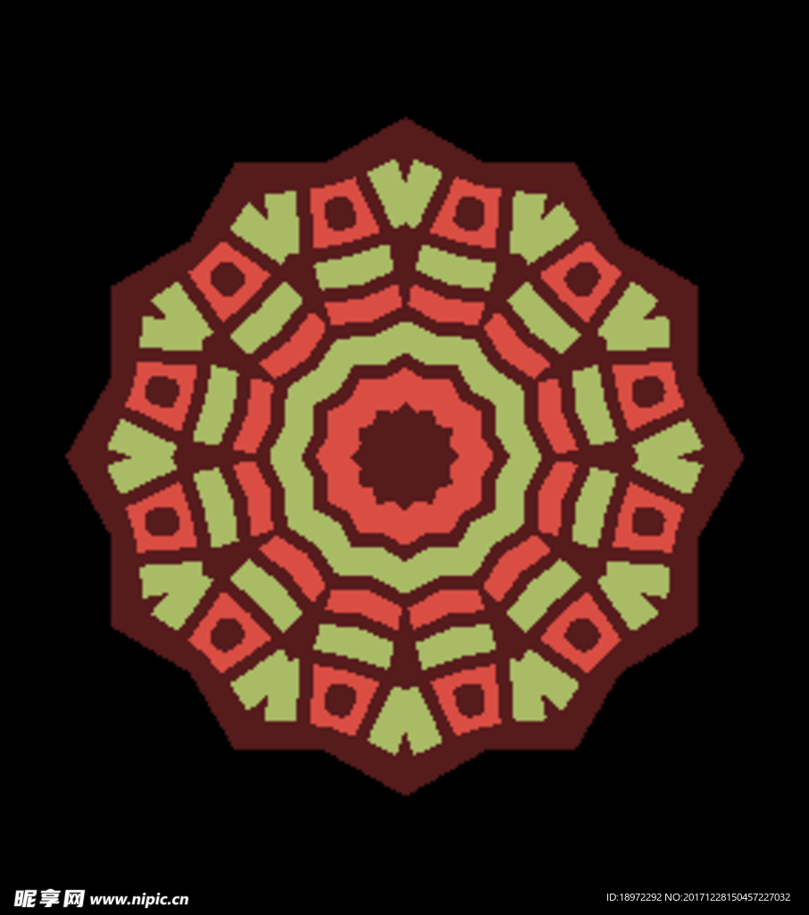 民族风装饰花纹