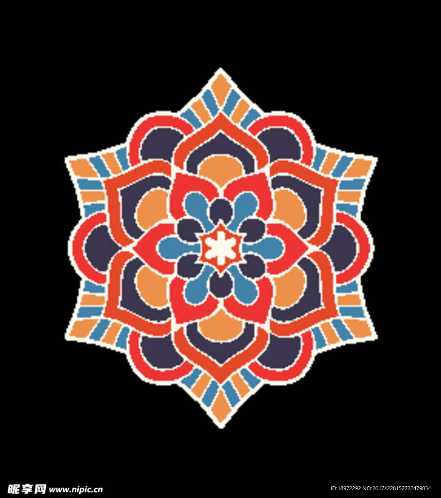 民族风装饰花纹