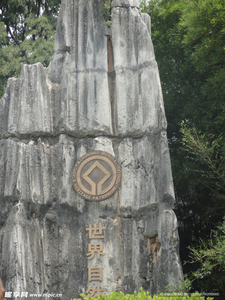云南石林石头