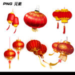 灯笼免扣元素