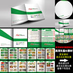 食品蔬菜出口公司A4画册16P