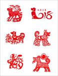 2018新年剪纸