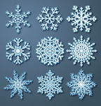 雪花花纹
