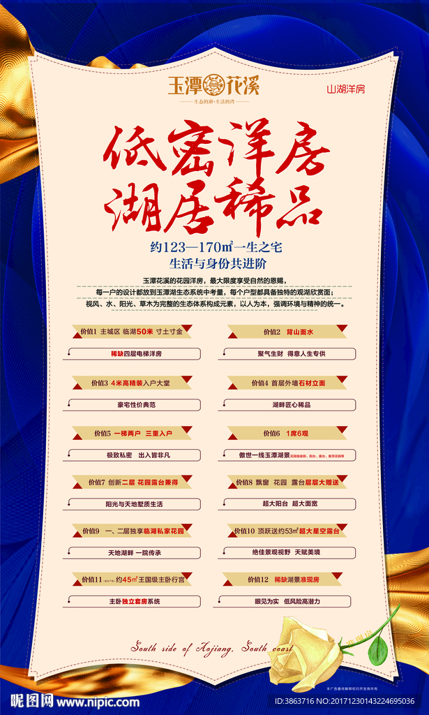 洋房价值点展板
