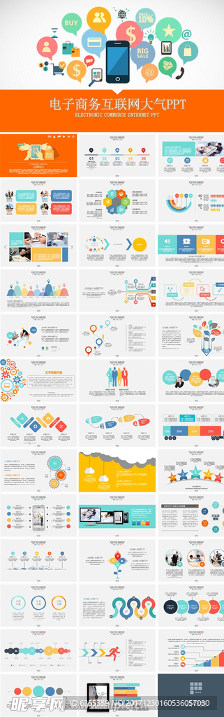 电子商务PPT  互联网PPT