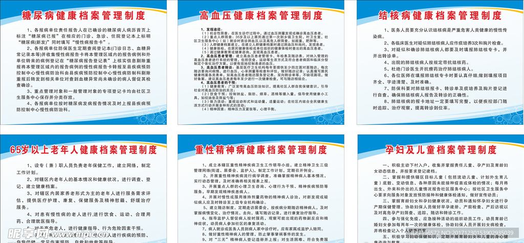 健康制度 健康档案制度