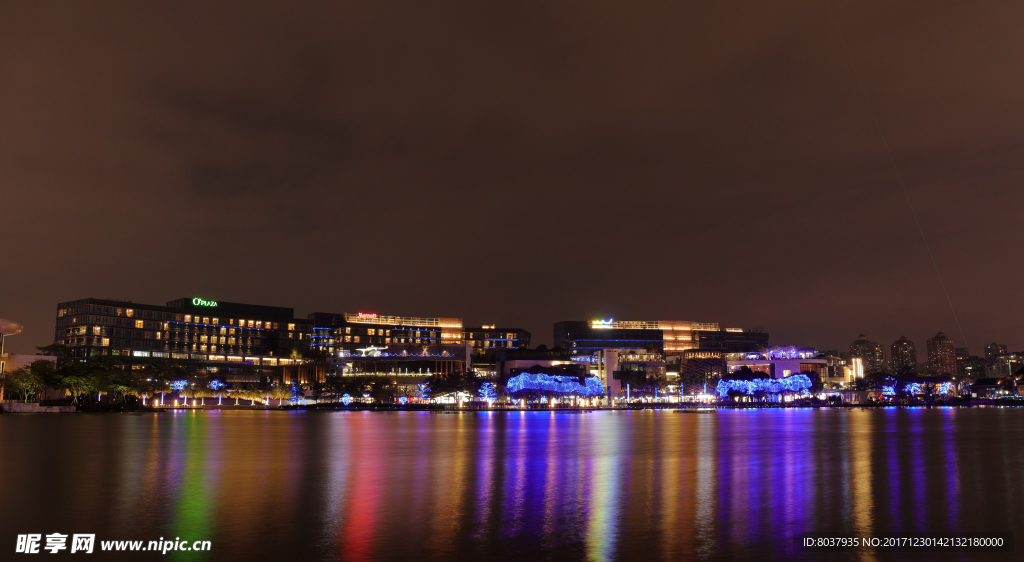 深圳欢乐海岸夜景