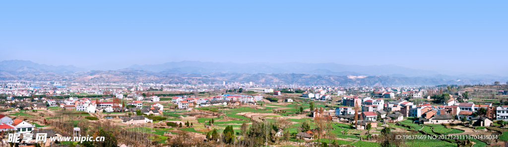 乡村风景全景