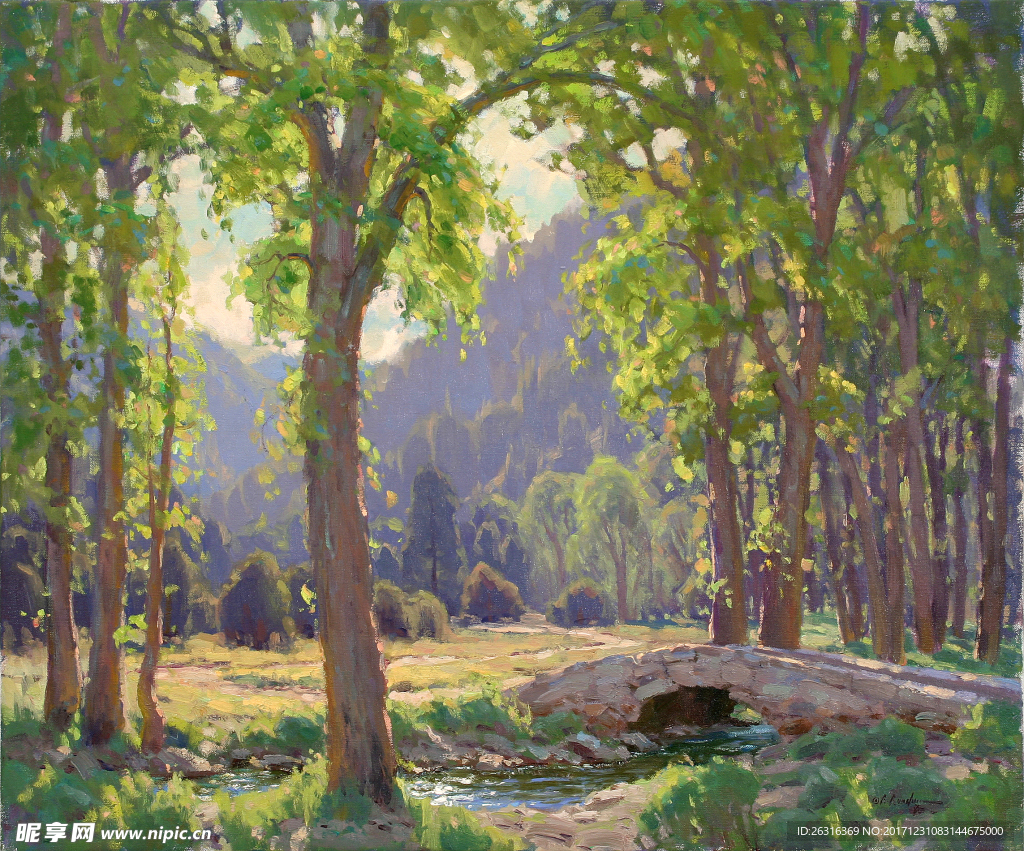 风景油画