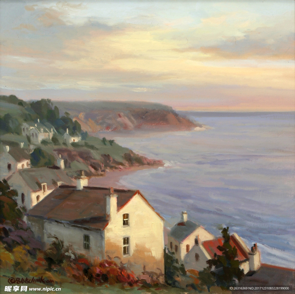 风景油画