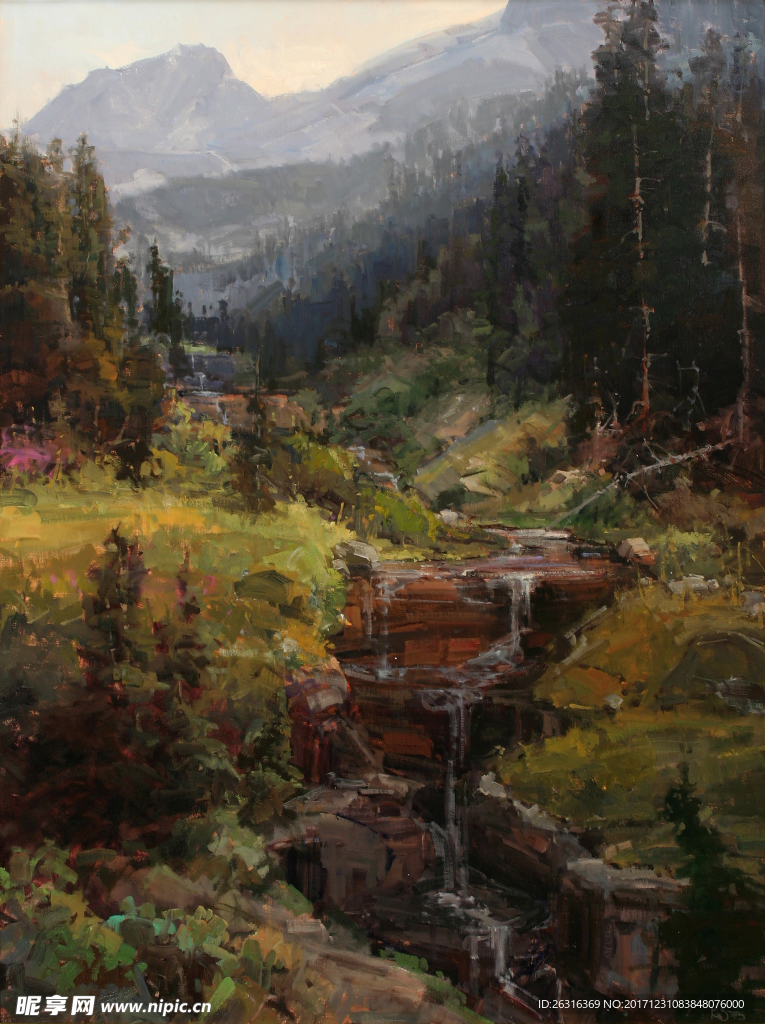 风景油画