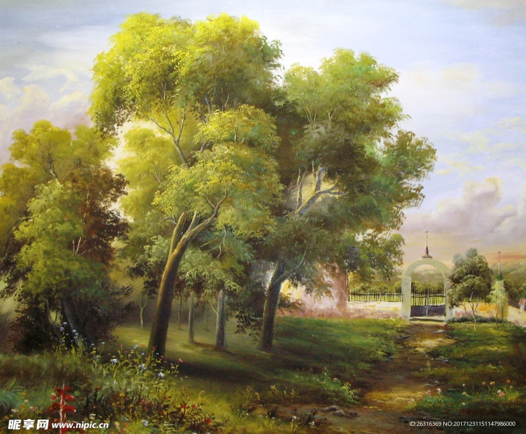 风景油画