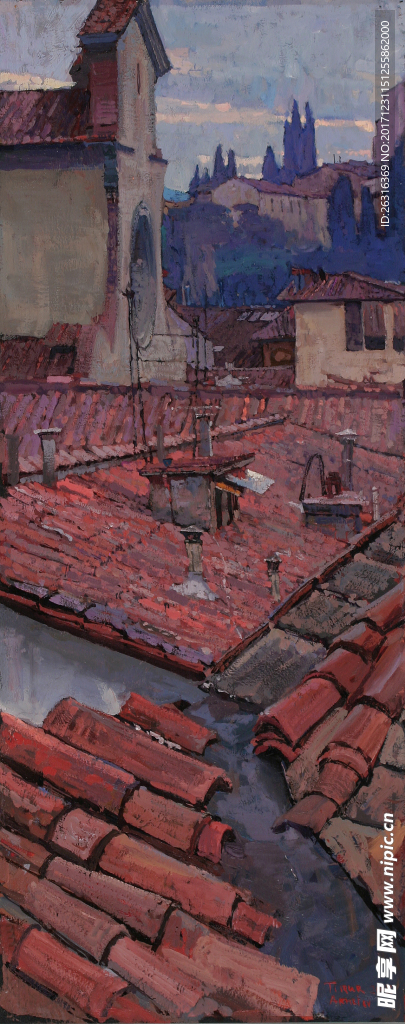 风景油画