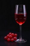 葡萄酒特写