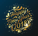2018  新年素材