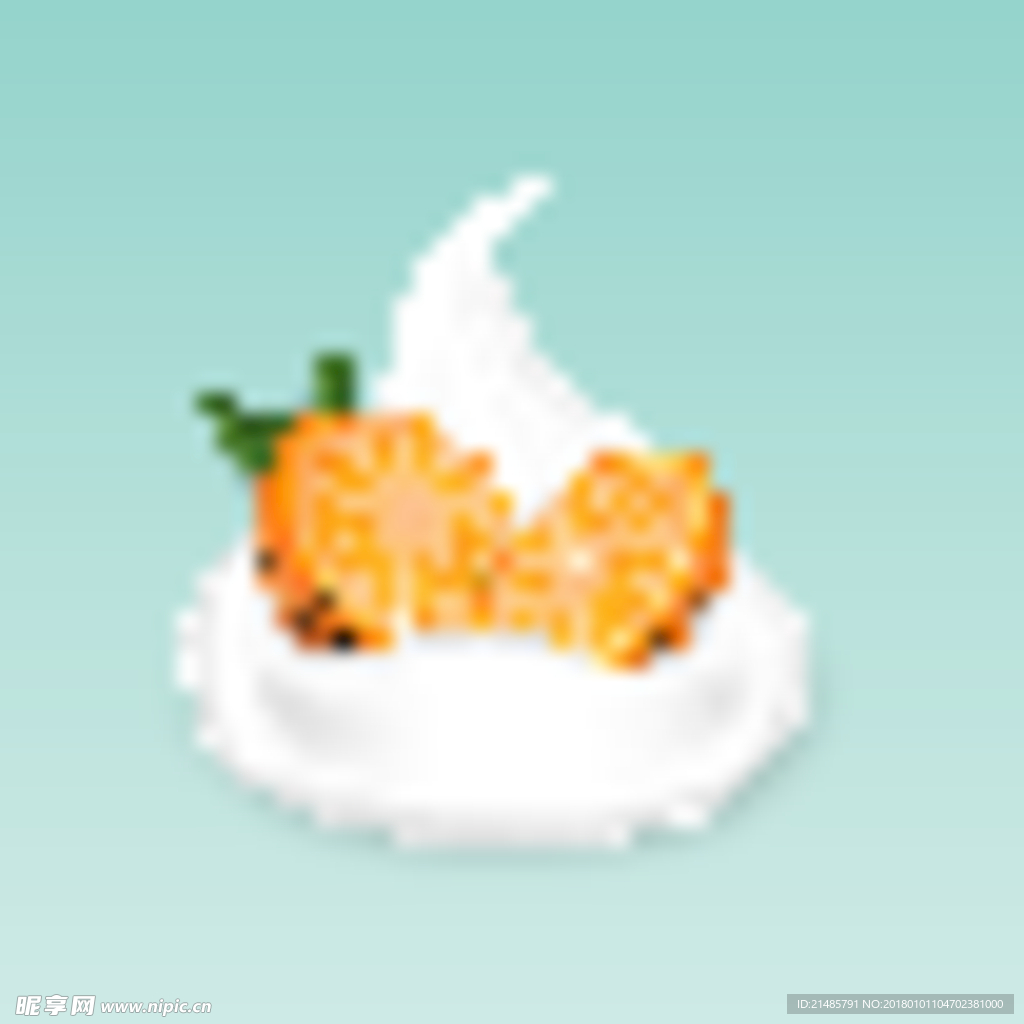 水果奶溅