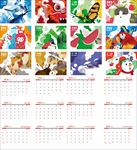 2018 台历