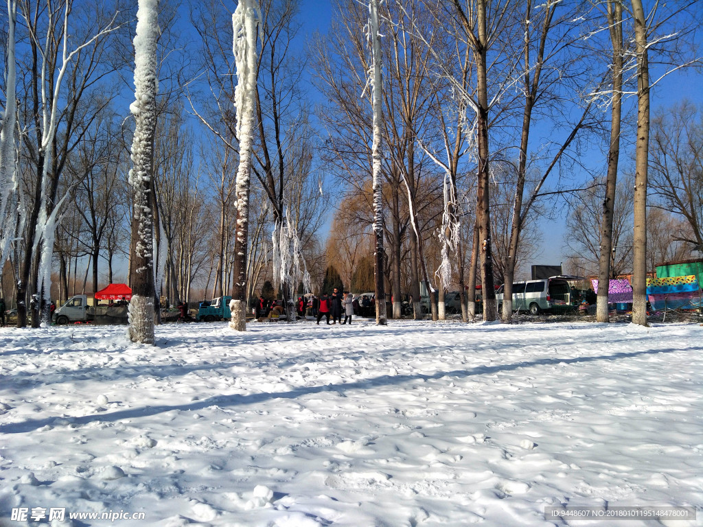 冬天雪景